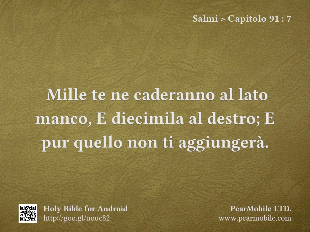 Salmi, Capitolo 91:7